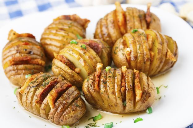 Batatas Hasselback