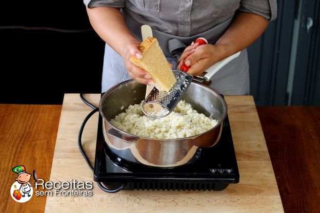 Preparar o arroz