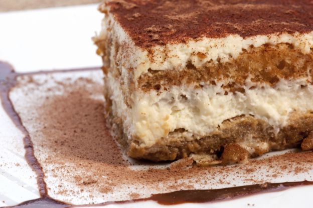 2. Tiramisu com pera e chocolate