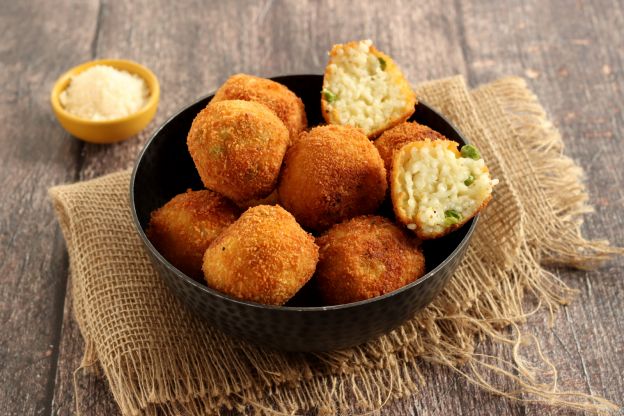 3. Arancini de arroz