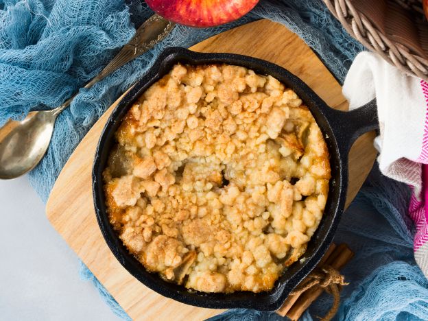 Crumble de maçãs