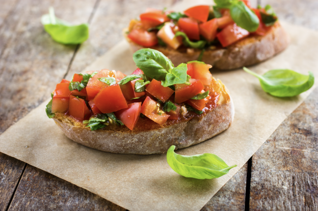 Bruschetta de tomate