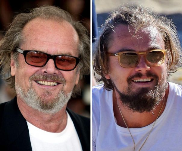 5 - Leonardo DiCaprio e Jack Nicholson