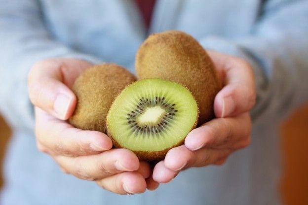 Para evitar à noite: kiwi