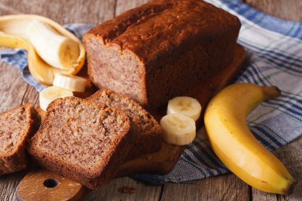 21. Plumcake de banana no micro-ondas