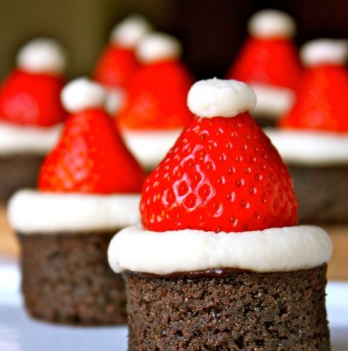 Brownies Papai Noel