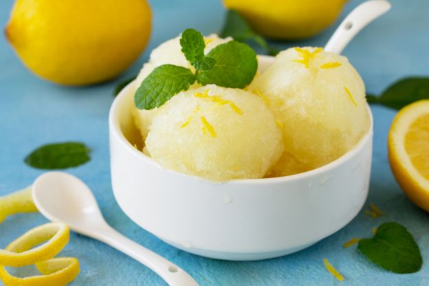 Sorbet de limão