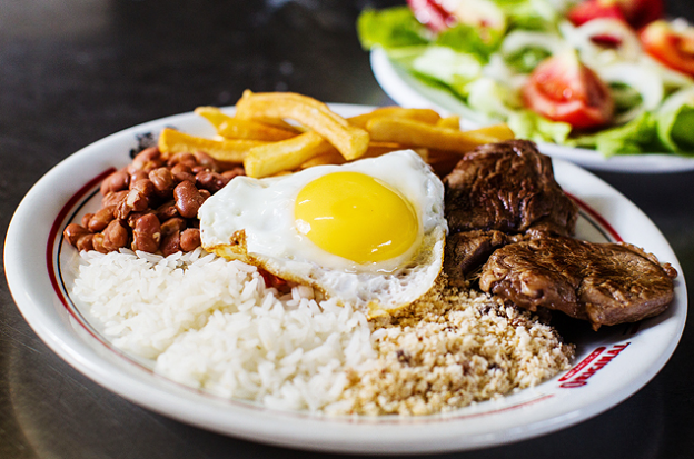 Milanesa a caballo