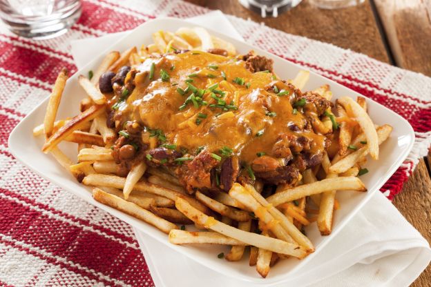 Chili cheese frites