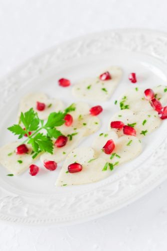 Carpaccio de rabanetes