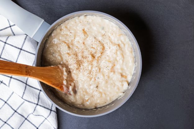 Risotto alla Scamorza (Risotto com queijo Scamorza)