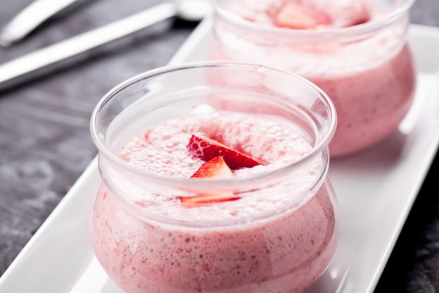 Mousse de morango