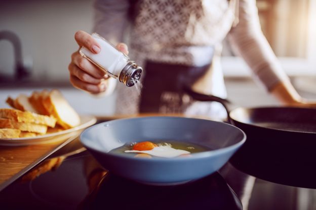 Não cozinhar com sal