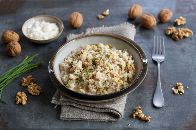 Risotto de nozes