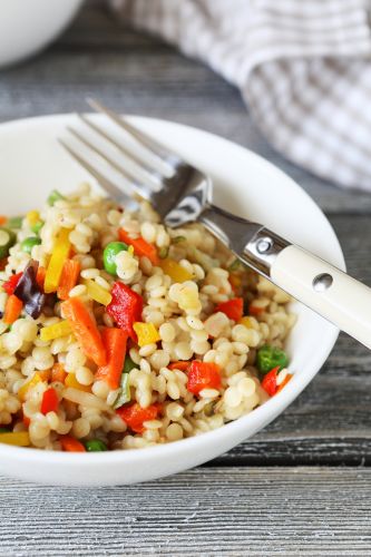 Quinoa com legumes