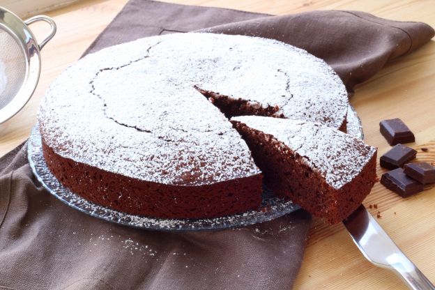 6. Bolo de iogurte e chocolate