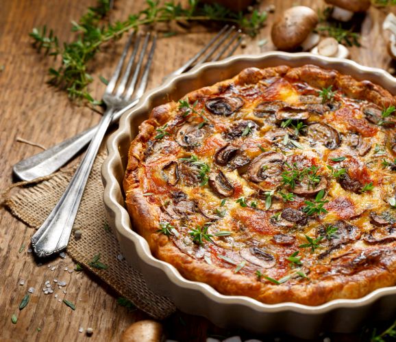 Quiche ao funghi