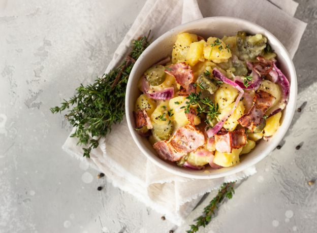 Batatas carbonara