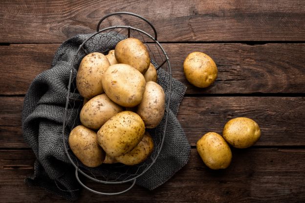 Se as batatas não forem consumidas imediatamente, elas se tornam tóxicas