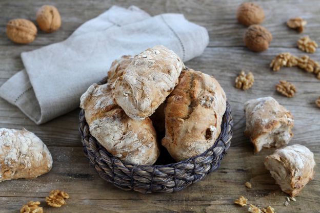 Deliciosos pães de nozes - perfeitos para o brunch de domingo