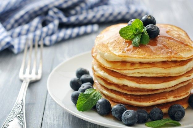 5. Pancakes de banana com 3 ingredientes