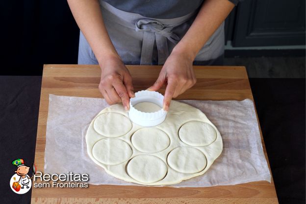 Preparação da tourte