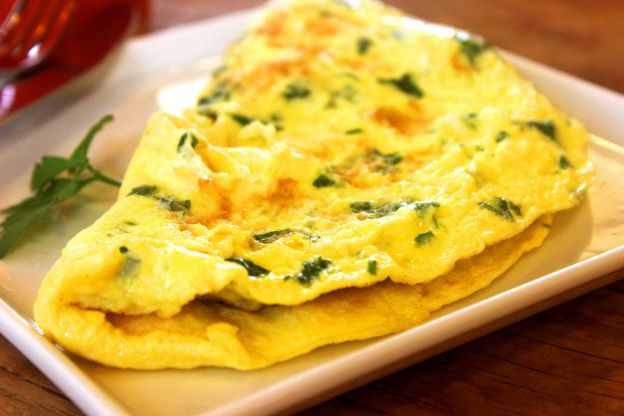 15. Omelete francês de claras