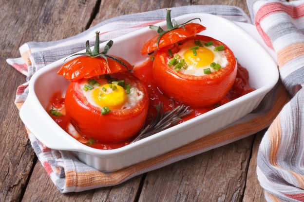 Tomates com ovos