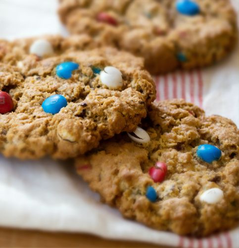 Cookies com M&M's