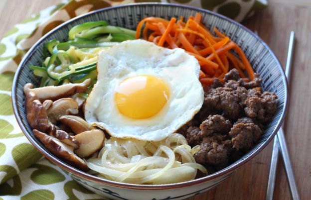 Bibimbap coreano