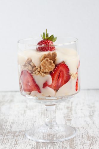 Trifle de morangos