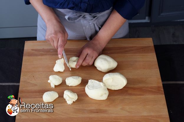 Preparar os pãezinhos