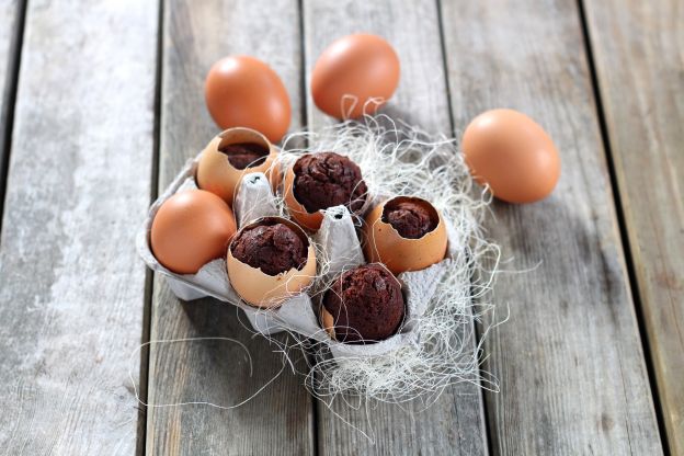 Muffins de chocolate