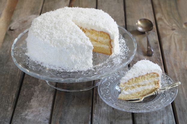 Torta  Raffaello (bolo Raffaello)