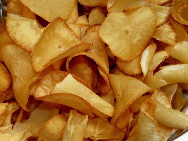 Chips de mandioca