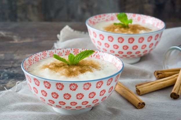 Arroz doce de micro-ondas