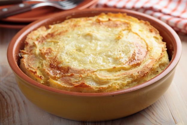 Escondidinho de bacalhau