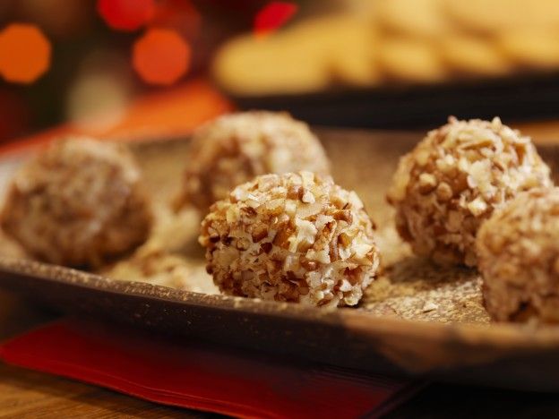 Bolinhas de queijo cabra