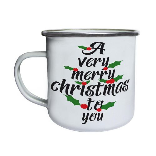 Caneca de Natal de ágata