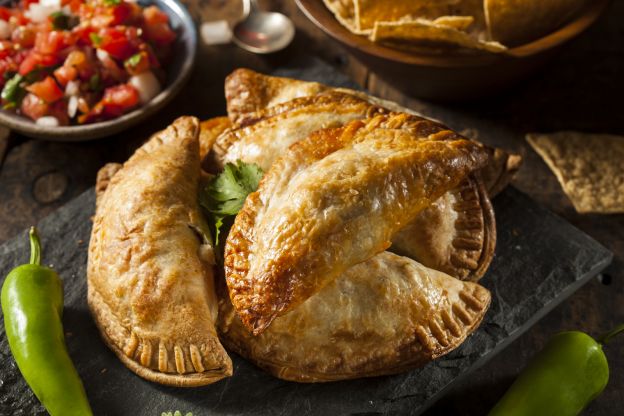 Empanadas com pimentão