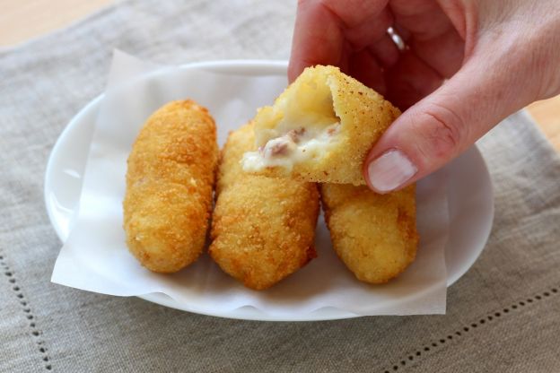 Croquettes de presunto como na Espanha