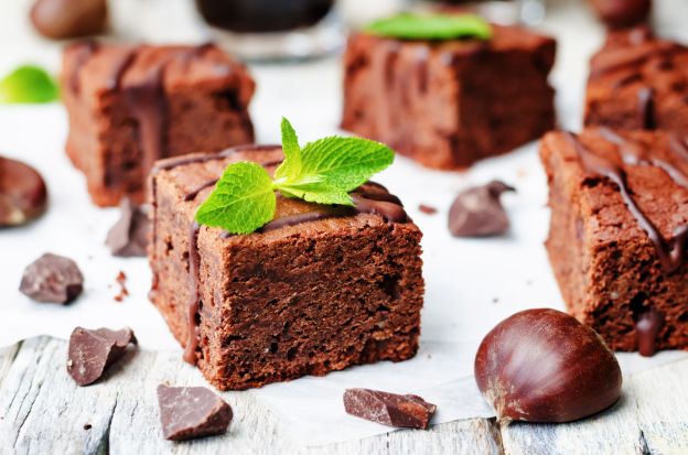 Brownies com castanhas