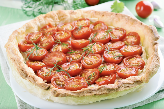 Tarte tatin de tomate