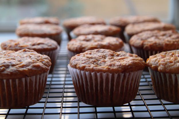 Muffins de cenoura