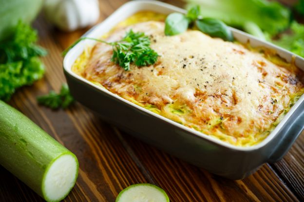 7. Gratinado de abobrinha