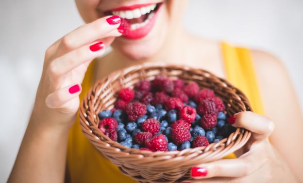 Frutas vermelhas, em especial!