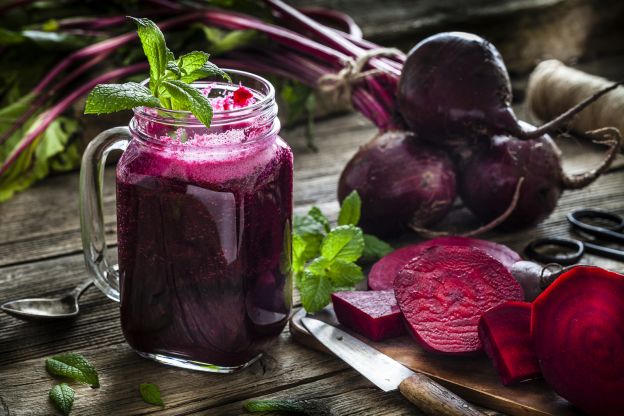 Suco especial de beterraba