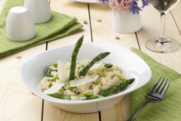 Risotto agli asparagi (Risotto de aspargos)