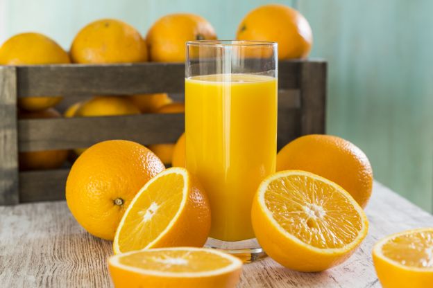 Suco de laranja diferente