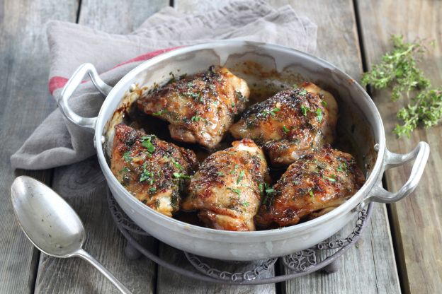 9. Frango caramelizado